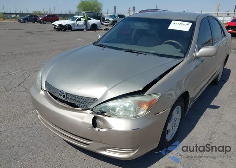 2002 Toyota Camry Le/Xle/Se from USA, damaged, VIN 4T1BE32K32U523384